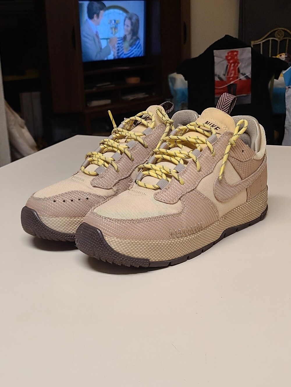 Nike Air Force 1 Wild Sesame casual  utility low top sneakers size 9